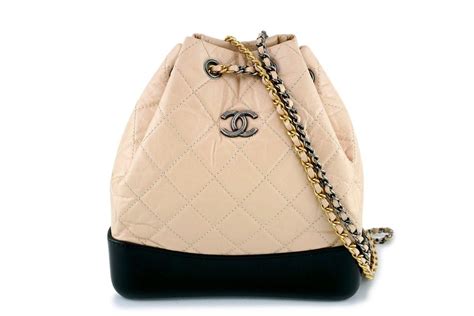 chanel gabrielle small backpack black|Chanel gabrielle backpack beige.